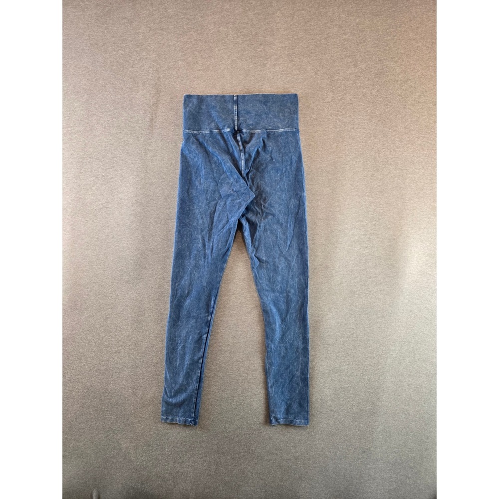 Hard Tail Forever Leggings Women Medium Blue Mineral Wash High Rise CJ72219